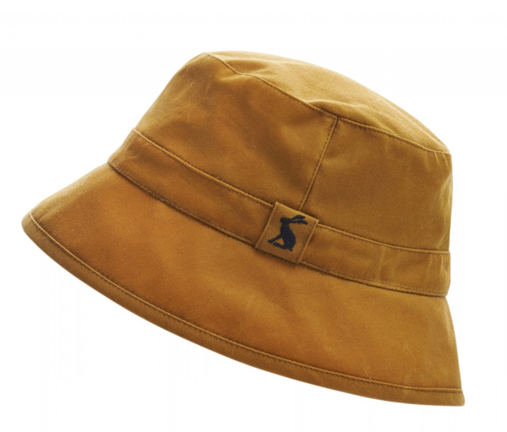 Joules Southbury caramel wax bucket hat, £14.95 (www.joules.com)