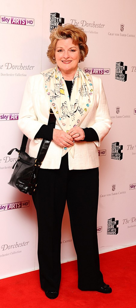 Brenda Blethyn arriving for the 2012 South Bank Sky Arts Awards at the Dorchester Hotel, Park Lane, London