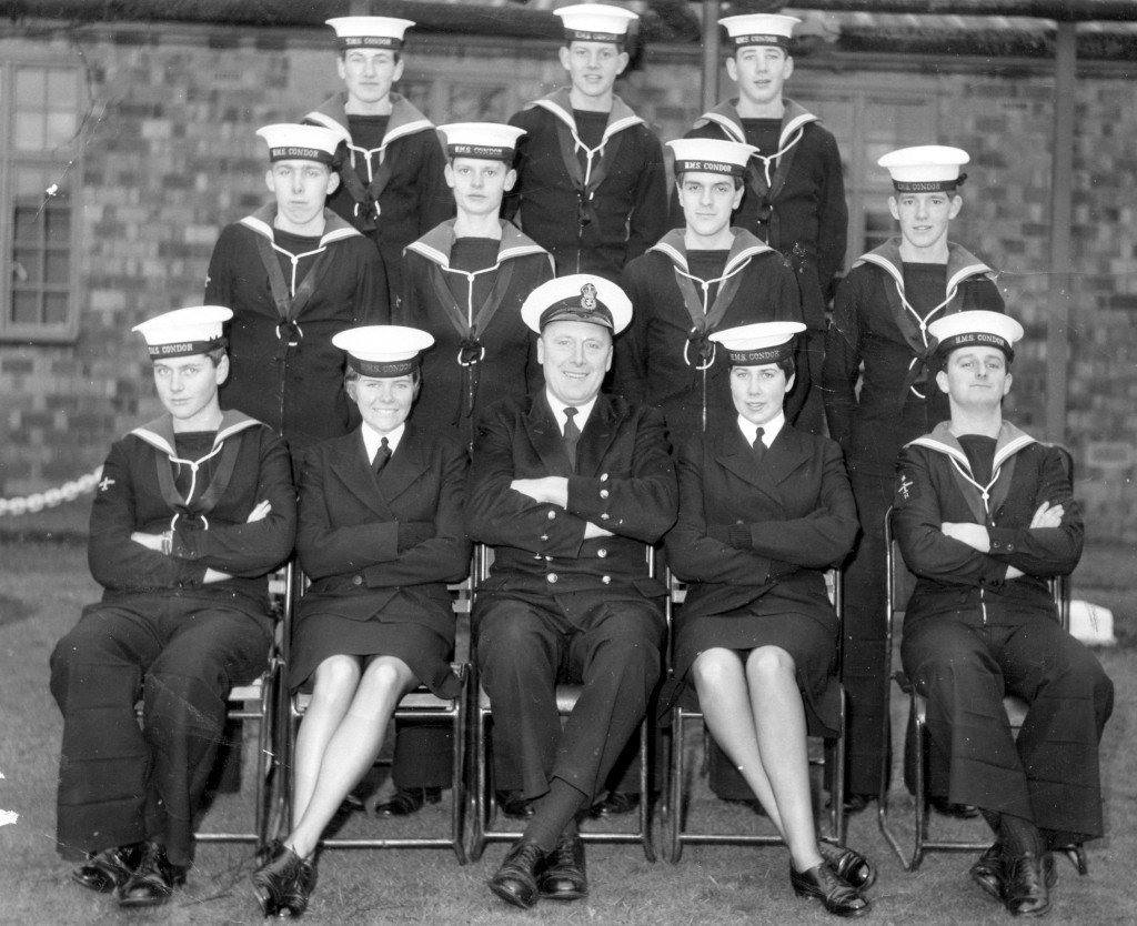 Training at Arbroath, I am the wren on the left as you look at it.