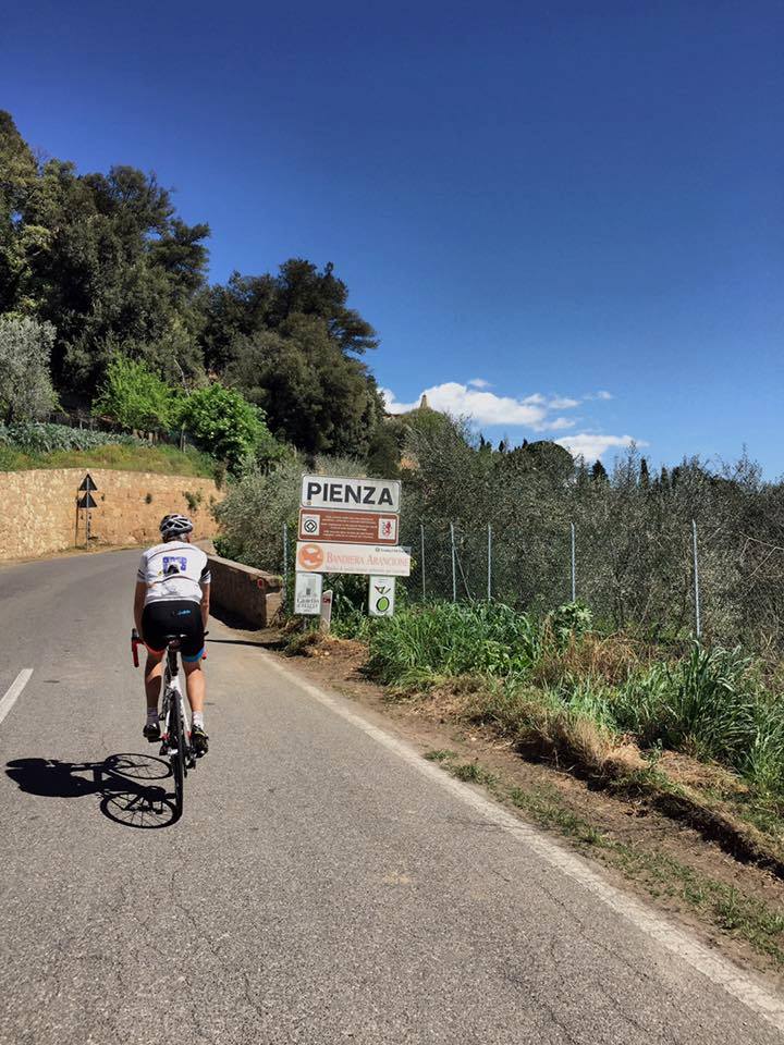 Derek at Pienza